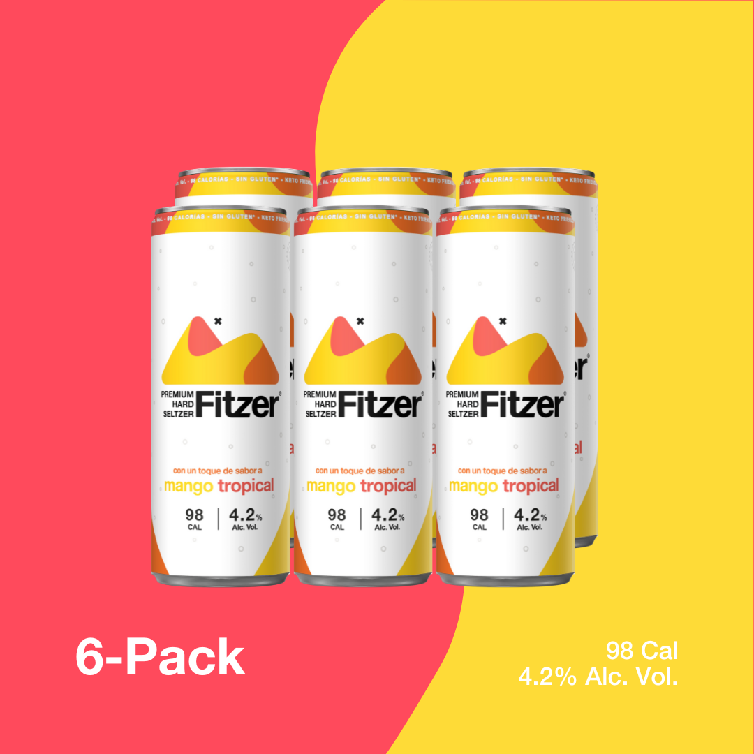 Fitzer Hard Seltzer Mango Tropical