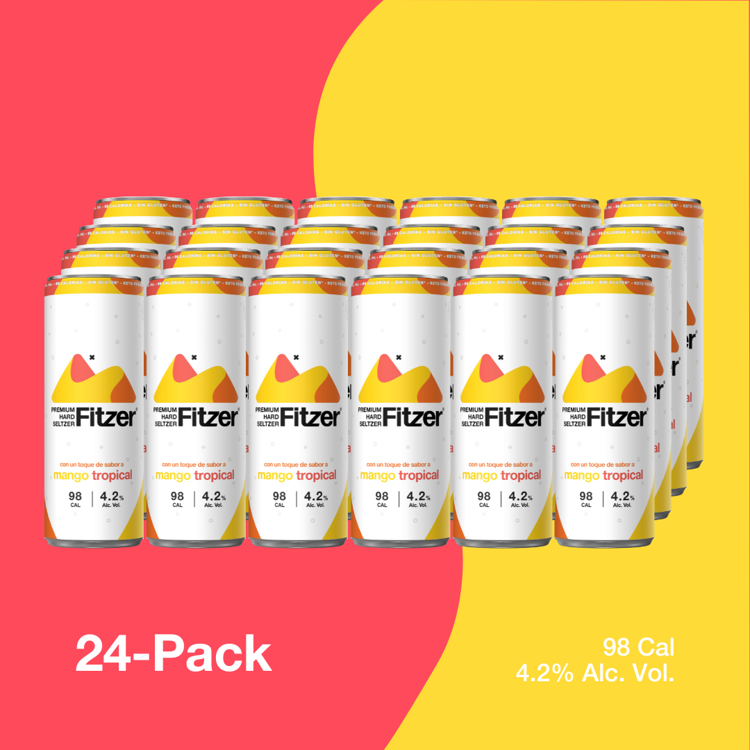 Fitzer Hard Seltzer Mango Tropical