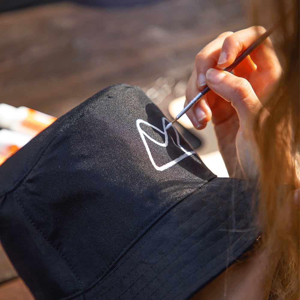 Upcycled Bucket Hat by KAIA