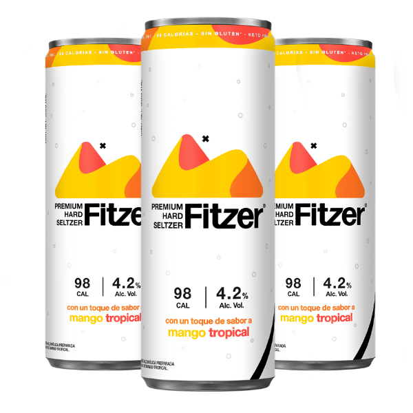 Fitzer Hard Seltzer Mango Tropical