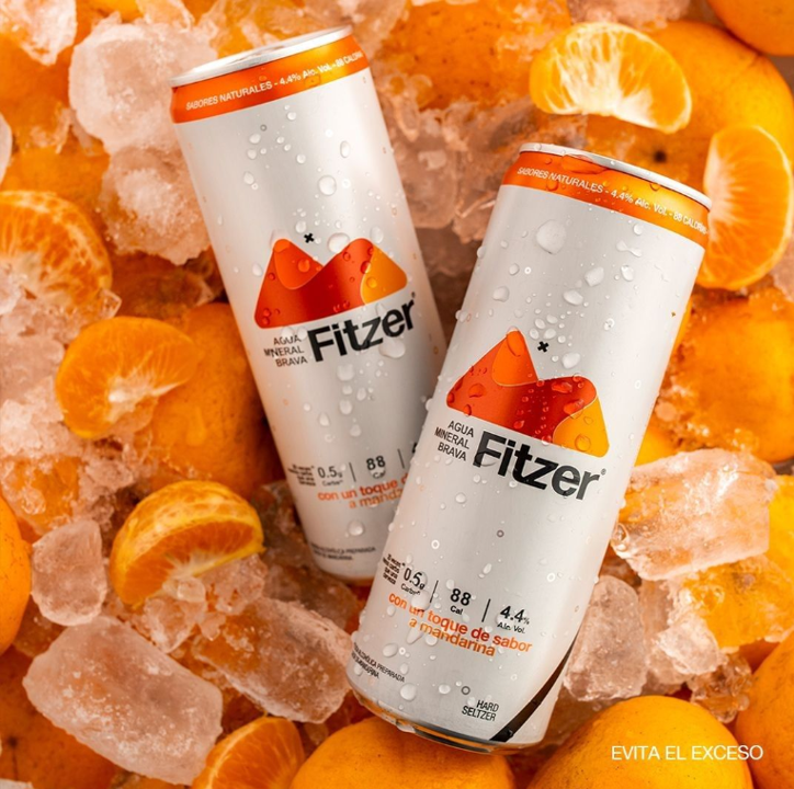 Fitzer Hard Seltzer Mandarina