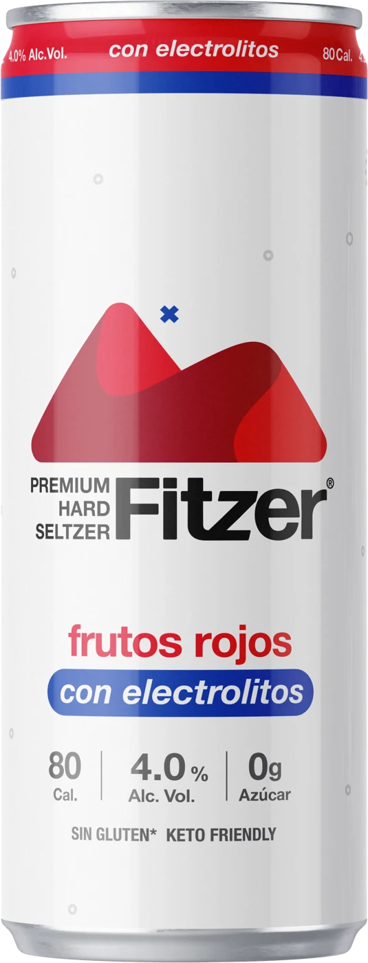 Fitzer Hard Seltzer Frutos Rojos
