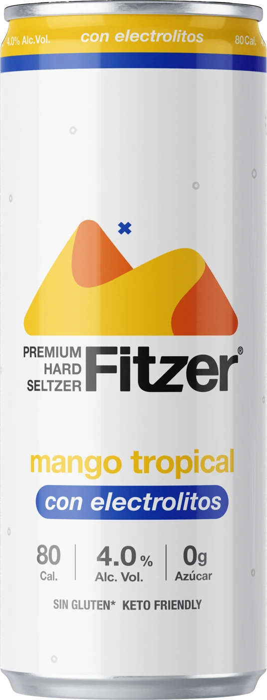 Fitzer Hard Seltzer Mango Tropical