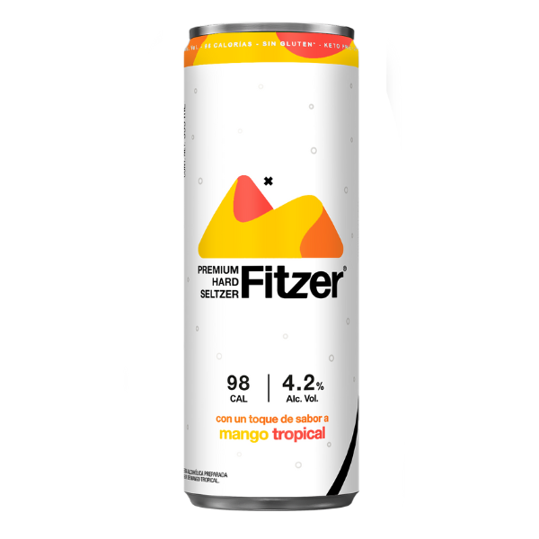 Fitzer Hard Seltzer Mango Tropical | PREM-BEV MEXICO