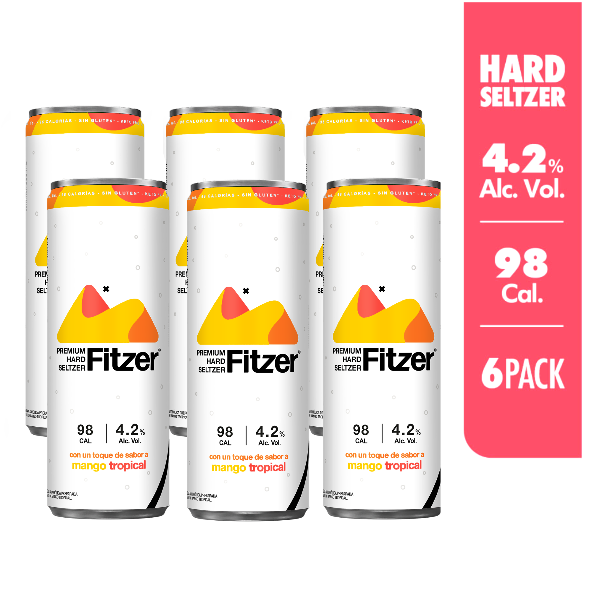 Fitzer Hard Seltzer Mango Tropical